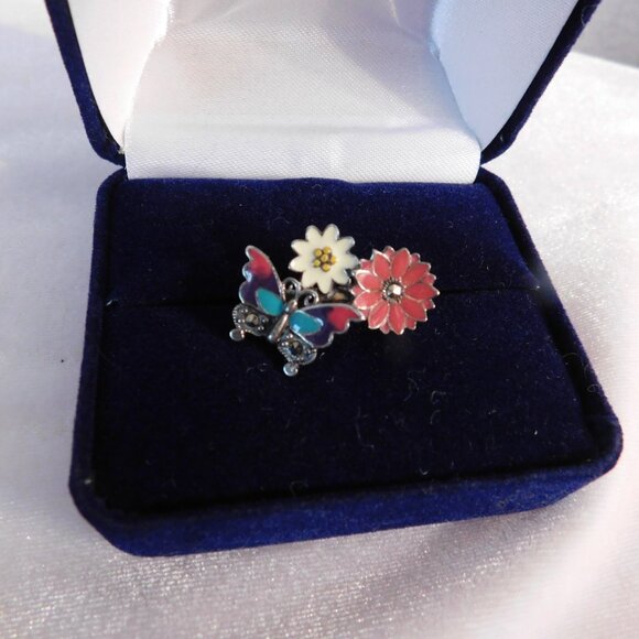 Ladies Pilgrim 925 Stainless Steel Ring - Picture 2 of 5